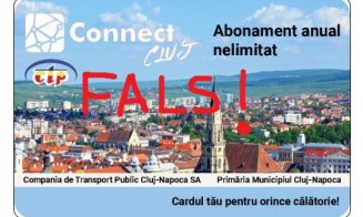 CTP Cluj-Napoca, victima unei noi campanii de înșelătorie cu carduri de transport: "Nu există cardul la care se face referire!"