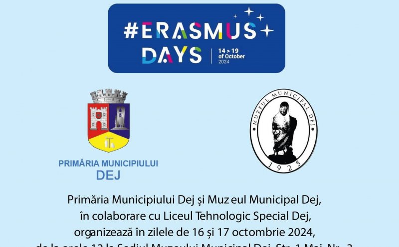 Zilele Programului Erasmus, în școlile din Dej