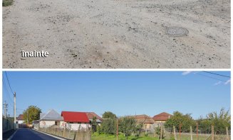 Încă o stradă de pământ din Turda a fost complet modernizată