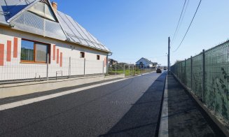 Încă o stradă de pământ din Turda a fost complet modernizată