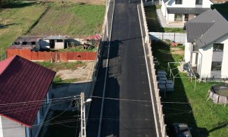 Încă o stradă de pământ din Turda a fost complet modernizată