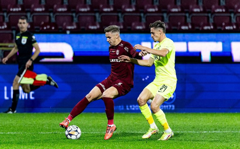 Louis Munteanu, concentrat 100% la CFR Cluj: "Nu mă gândesc la niciun transfer"