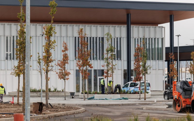 Lucrările la Park & Ride Aeroport se apropie de final