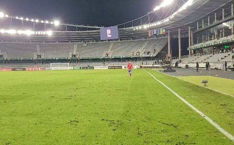 Alex Chipciu a oferit imaginile serii în Lituania, deşi nu a bifat niciun minut în victoria „tricolorilor”
