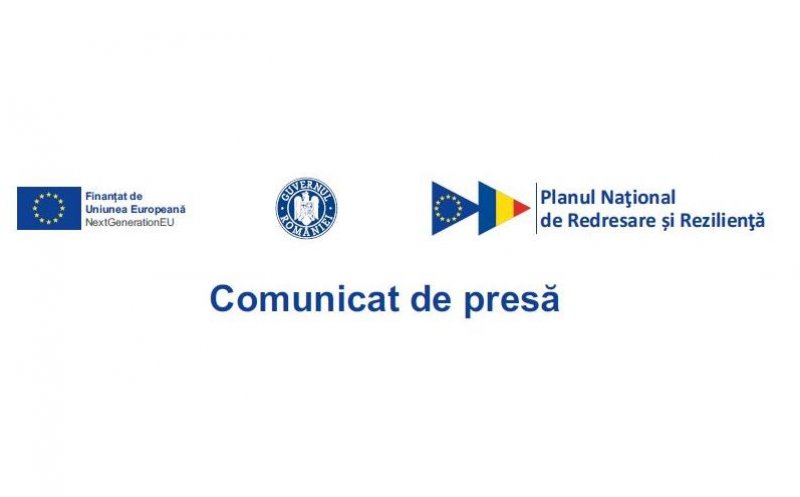 Comunicat de presă „PNRR: Fonduri pentru România modernă și reformată!“ - Renovare energetică Liceul de Coregrafie și Artă Dramatică Octavian Stroia