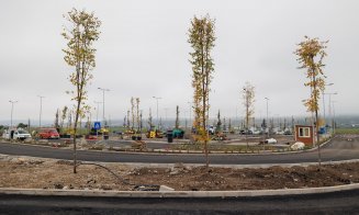 IMAGINI cu Park & Ride Aeroport care va avea 800 locuri de parcare / De marți se circulă pe 4 benzi pe Traian Vuia