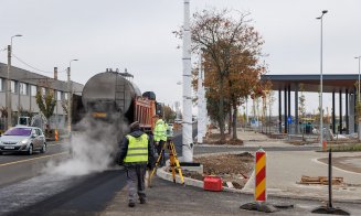 IMAGINI cu Park & Ride Aeroport care va avea 800 locuri de parcare / De marți se circulă pe 4 benzi pe Traian Vuia
