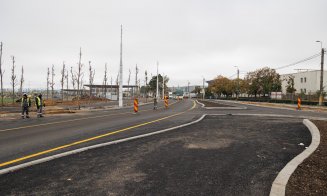 IMAGINI cu Park & Ride Aeroport care va avea 800 locuri de parcare / De marți se circulă pe 4 benzi pe Traian Vuia
