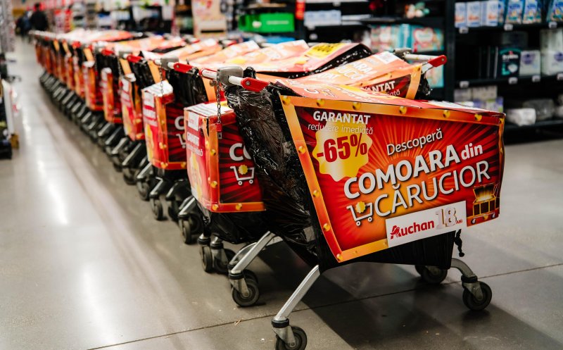 Nu rata ultimele oferte de la majoratul Auchan! Magazinele te așteaptă cu peste 1.000 de oferte
