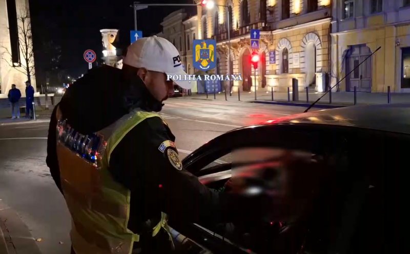 Tânără fără permis, prinsă băută la volan în Cluj-Napoca / Amenzi de mii de lei date de polițiști la început de weekend
