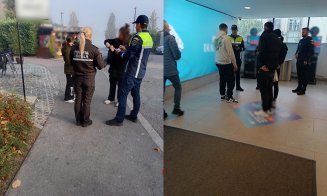 Zeci de elevi chiulangii din Cluj-Napoca, prinși de polițiști când lipseau de la ore