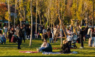 Atmosferă relaxantă în Parcul Feroviarilor în wekendul care a trecut
