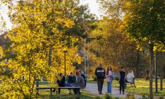 Atmosferă relaxantă în Parcul Feroviarilor în wekendul care a trecut