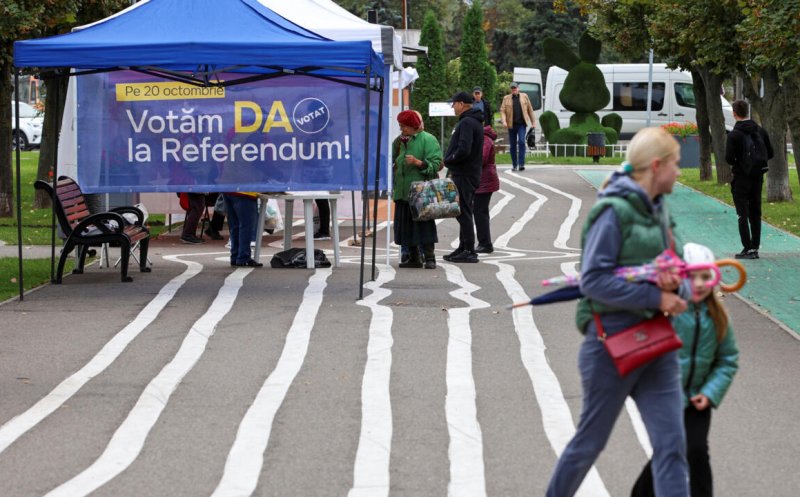 Rezultate preliminare Rep. Moldova: Referendumul pentru aderarea la UE a trecut. Ce urmează