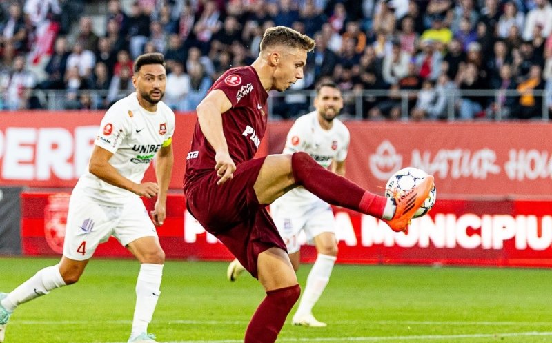Louis Munteanu s-a accidentat în meciul cu Petrolul. Cât va lipsi atacantul