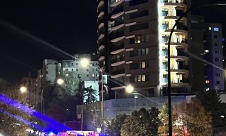 Desfășurare de forțe la blocul Tower de pe calea Florești / Tentativă de suicid a unei femei de 38 de ani