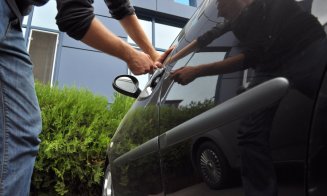 Bărbat arestat după ce a furat un obiect de valoare dintr-o autoutilitară parcată pe o stradă din Cluj