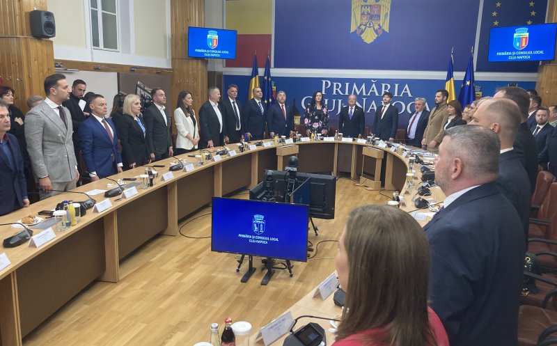 Primarul Emil Boc și noul Consiliu Local Cluj-Napoca au depus jurământul. Boc: “Un mandat al implementării marilor proiecte ale Clujului pentru anii 2030-2050”