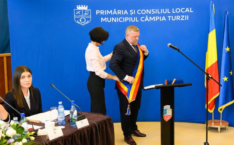Primarul din Câmpia Turzii a depus jurământul pentru un nou mandat