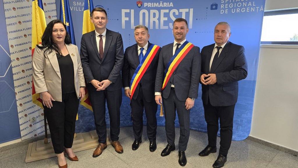 Primarul Bogdan Pivariu și noii consilieri locali din Florești au depus jurământul. Pivariu: "Cetățeanul este pus pe primul loc"