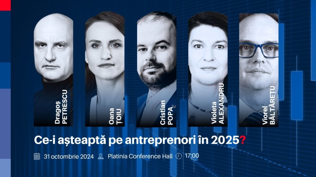 Ce îi așteaptă pe antreprenori în 2025? Evenimentul toamnei la Cluj, dedicat antreprenorilor clujeni