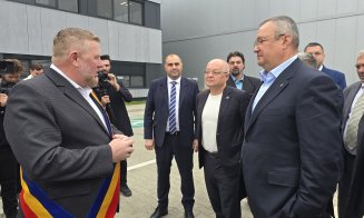 Nicolae Ciucă, în vizită la o fabrică de panificație din Câmpia Turzii. Candidatul la prezidențiale a gustat pâine făcută în Cluj