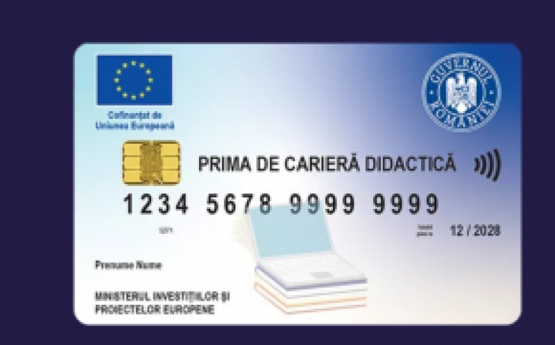 Veste bună pentru profesori. A început încărcarea cardurilor cu prima de carieră didactică. Pentru ce pot folosi banii