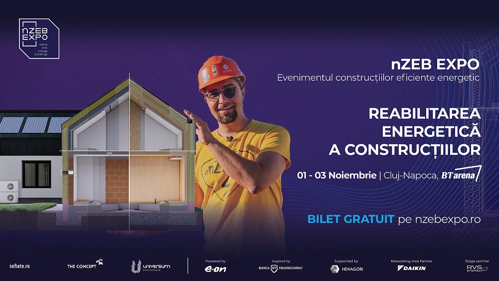 nZEB Expo 2024 aduce la Cluj-Napoca cea mai mare imprimantă 3D din România, speakeri locali și internaționali din construcții și ateliere practice de construit