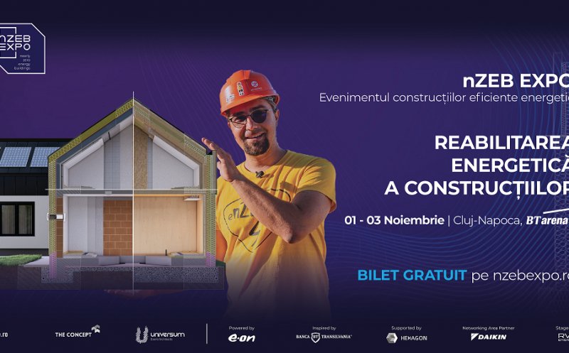 nZEB Expo 2024 aduce la Cluj-Napoca cea mai mare imprimantă 3D din România, speakeri locali și internaționali din construcții și ateliere practice de construit