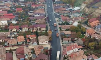 Strada Clujului din Turda a fost modernizată. Traficul îngreunat la ieșirea din oraș, eliminat