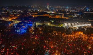 Mii de clujeni au participat la Luminație. Concert tradițional în Cimitirul Central