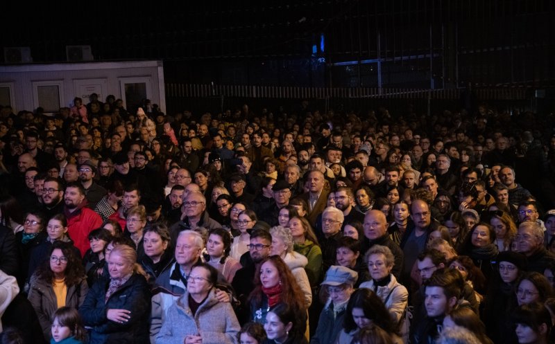 Aproximativ 3000 clujeni au participat la Concertul tradițional de Luminație