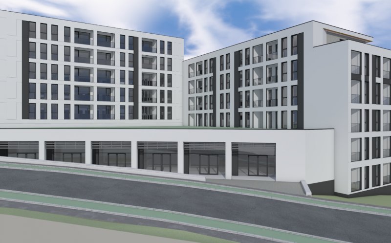 Nou proiect de blocuri, la doi pași de Cluj-Napoca. Presiunea imobiliară este tot mai mare în zonă