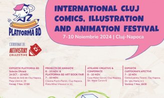 BD - International Cluj Comics, Illustration and  Animation Festival are loc la Cluj în perioada 7-10 noiembrie