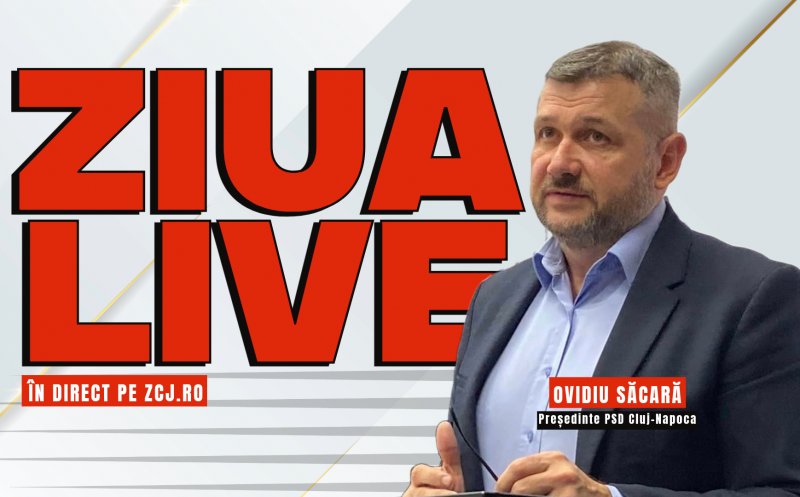Ovidiu Săcară, președintele PSD Cluj-Napoca, vine la ZIUA LIVE