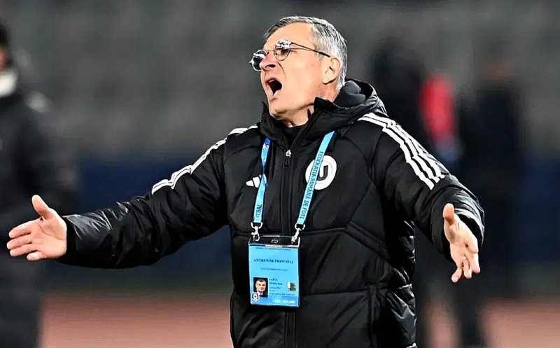 Ce întrebare a pus Sabău după meciul "U" Cluj - FCSB de pe Cluj Arena / A fost un pachet de nervi
