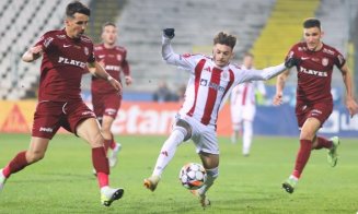 Chinuitor. CFR Cluj câștigă la Galați cu un singur șut pe poartă