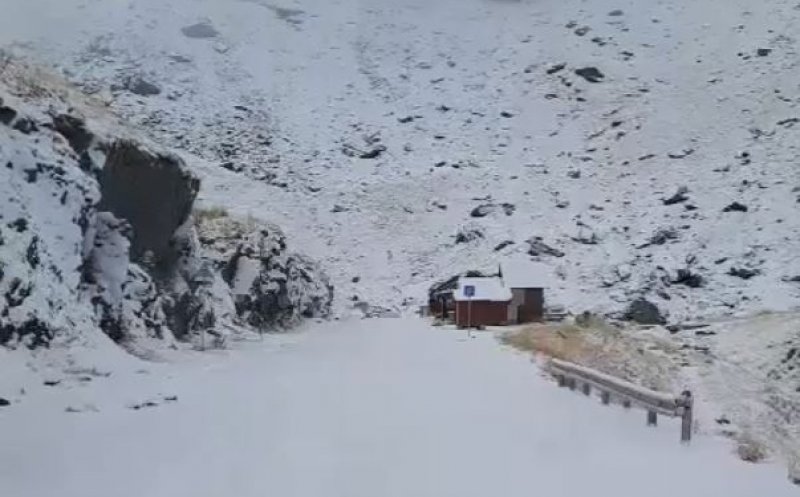 S-a închis Transfăgărășanul! La cabanele de la Bâlea Lac se poate ajunge doar cu telecabina