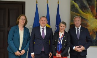 Noul vicepreședinte al CJ Cluj l-a primit în vizită pe ambasadorul Suediei: „Ne dorim ca discuțiile purtate să conducă la inițierea unor proiecte reci