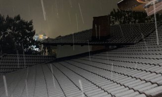 Prima ninsoare la Cluj