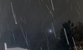 Prima ninsoare la Cluj