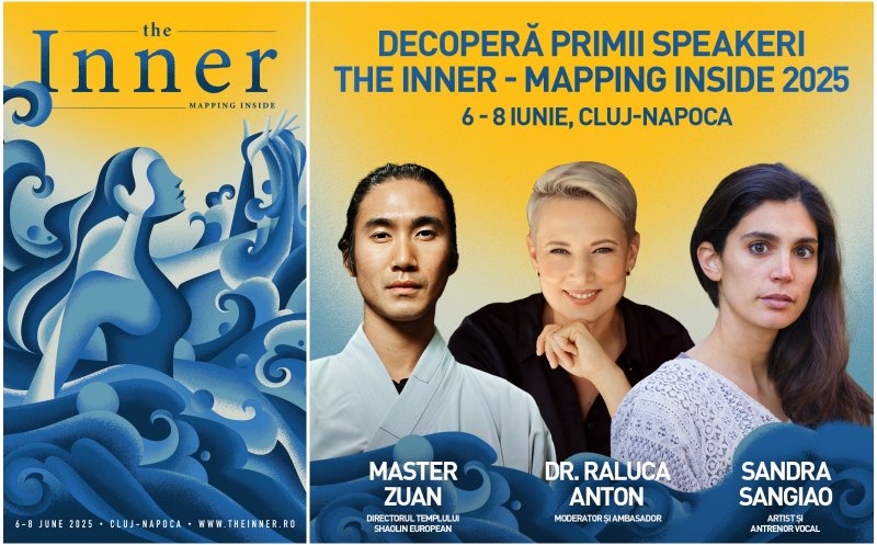 Au fost anunțați primii speakeri de la The Inner - Mapping Inside 2025