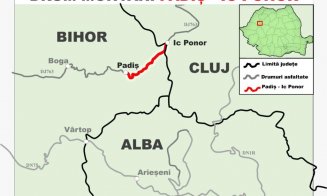 Un nou drum în Apuseni, care leagă județul Cluj de Bihor. Lucrările încep în primăvară