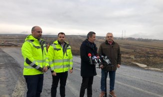 Ministrul Transporturilor, în vizită la Cluj, pe șantierul drumului expres de la A3. „Lucrarea va fi gata la sfârșitul lunii mai sau începutul lunii iunie”
