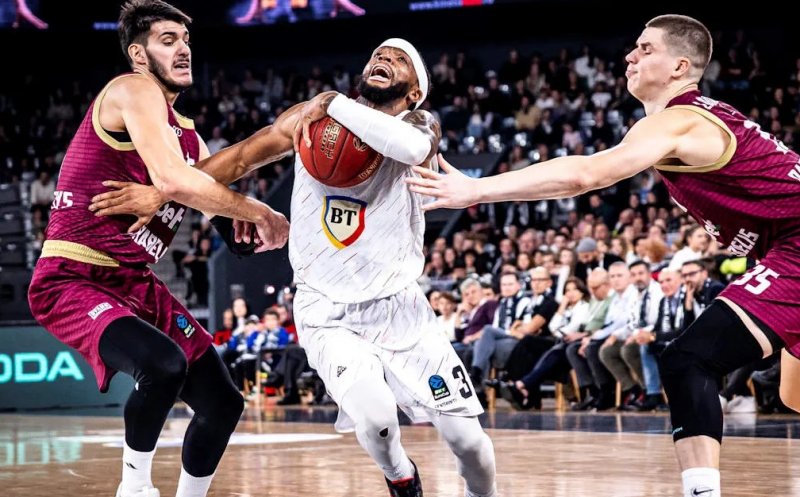 U-BT, victorie cu emoții în EuroCup. "Studenții" au ajuns la 100 de puncte cu Lietkabelis