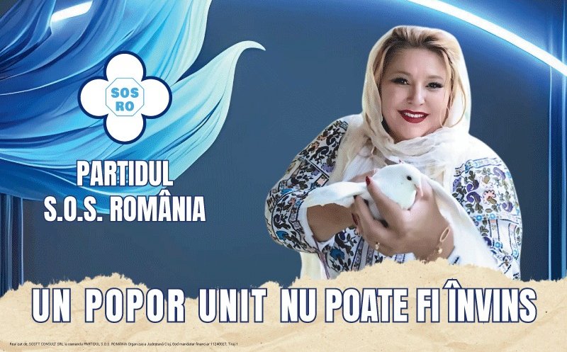 SOS România, creștere accentuată în preferințele românilor. Partidul Dianei Șoșoacă are 11%, tendința fiind de creștere – sondaj (P)