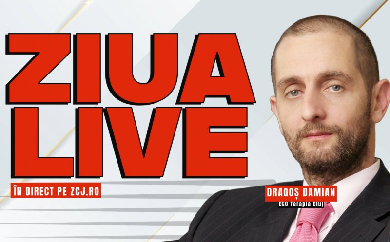 Dragoș Damian, CEO-ul Terapia Cluj, vine la ZIUA LIVE să ne spună ce are nevoie România de la viitorul președinte