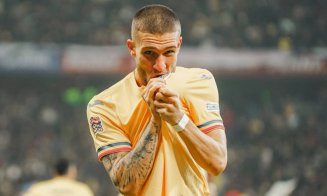 Bîrligea, în braţele bunicii. Sărbătorind cu lacrimi primul GOL la Naţională