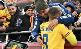 Bîrligea, în braţele bunicii. Sărbătorind cu lacrimi primul GOL la Naţională