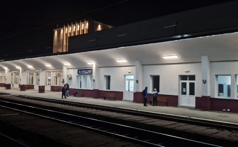 După 30 de ani, gara din Câmpia Turzii a fost modernizată: „Vă invităm să vă bucurați de normalitate în călătoriile feroviare”